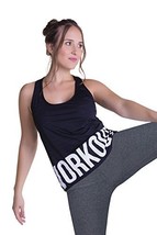 Chamela Sportswear Yoga Use T Shirt Ref CHA22033 (Medium, Black) - £23.44 GBP