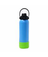 Aquatix Double Wall Insulated 32 Ounce Blue Bottle with Silicon Shock Sc... - £22.54 GBP