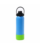 Aquatix Double Wall Insulated 32 Ounce Blue Bottle with Silicon Shock Sc... - £22.54 GBP