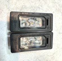 17-18 Volkswagen Passat Se Rear Left / Right License Plate Light Lamp Oem 2PCS - $46.74