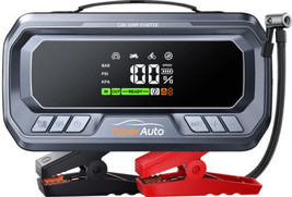 YaberAuto Portable Car Jump Starter with Air Compressor 160PSI, 6000A 65... - $539.96