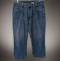 Gap Capri Womens Size 12 Inseam 20.5 Measured Blue Denim Jeans - $16.82