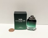 Coach Green Eau De Toilette 0.15oz 4.5mL Travel Size Mini Splash Dabber - £13.49 GBP