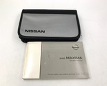 2005 Nissan Maxima Owners Manual Handbook with Case OEM J03B31004 - $31.49