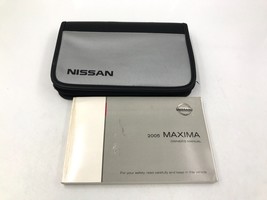 2005 Nissan Maxima Owners Manual Handbook with Case OEM J03B31004 - £25.23 GBP