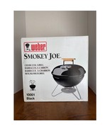 Weber Smokey Joe Mini BBQ Kettle Grill Model 10001 Black New Open Box - $1,025.32 MXN
