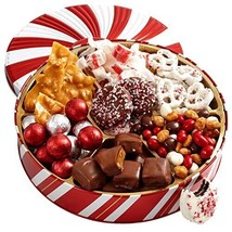 Christmas Gift Basket - Holiday Gifts- Chocolate &amp; Nut Gift Box, Assortment Tray - £47.09 GBP