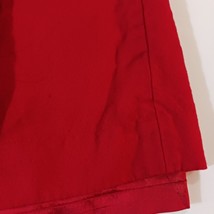 TALBOTS Women's Red Pure Wool Wrap Style Pencil Skirt Size 10 Made In USA image 9