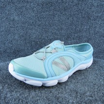 Easy Spirit Radiostar Women Mule Shoes Blue Fabric Slip On Size 6 Wide - £23.48 GBP