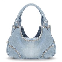 iPinee Fashion Women Denim Handbags Sweet High Quality Handbags With  Ladies Tot - £148.70 GBP