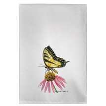 Betsy Drake Tiger Swallowtail Butterfly Guest Towel - £27.86 GBP