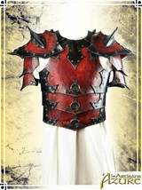 Chaos Armor with Pauldrons - Leather Armor for LARP and Cosplay - £307.46 GBP