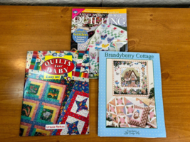2 Quilt Pattern Books &amp; 1 American Patchwork Quilting Magazine Baby &amp; Br... - £17.49 GBP