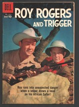 Roy Rogers And Trigger #133 1959-Dell-Roy &amp; Dusty photo cover-Dale Evans stor... - £45.81 GBP