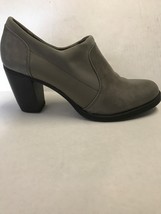 Women&#39;s Shoes Soul By Naturalizer Gray Leather &amp; Nylon Bootie Size 6.5 - £22.87 GBP