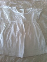 NEXT pretty white short sleeve top t-shirt age 18-24 months  92cm - $7.66