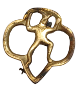 Vintage Gold Tone Girl Scout Membership Pin - $5.89
