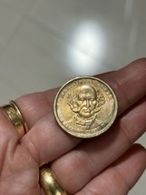 2008 P-Martin Van Buren Golden Dollar Coin US 1$ Doubled Edge Letter. - $10.40