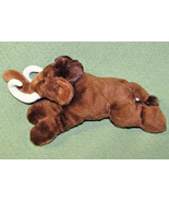 AURORA WOOLY MAMMOTH STUFFED ANIMAL 12&quot; PLUSH FLOPSIE CURVED TUSKS SOFT ... - £7.17 GBP