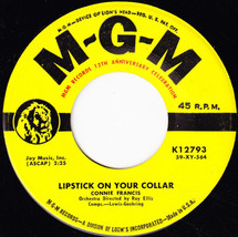 Connie Francis - Lipstick On Your Collar/Frankie - £1.62 GBP