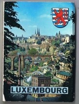 Luxembourg Folding Pictures Kodak Ektachrome 12 Views Alzette - £2.80 GBP