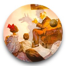 Norman Rockwell The Shadow Artist Heritage collectors Plate Vintage Plate - £30.93 GBP