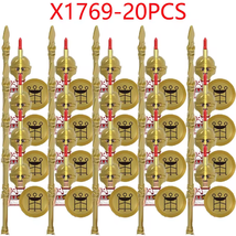 20PCS Military Building Blocks Medieval Times Roman Solider Figures Toys X1769 - £23.13 GBP