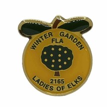 Winter Garden Florida Elks Lodge 2165 Benevolent Protective Order Enamel... - $7.95