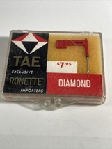 TAE Diamond Phono Needle 8804DS Telefunken T-23 Duotone Pfanstiehl Recoton - £15.46 GBP