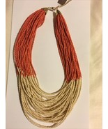 NATASHA Necklace 39 Strands Seed Trade Beads NEW - $136.25 CAD