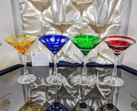 Faberge Martini Glasses Set of 4 in presentation case - $999.00