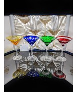 Faberge Martini Glasses Set of 4 in presentation case - £785.84 GBP