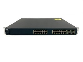 CISCO WS-C3560G-24TS-S *15.0 IOS* 24-Port Gigabit Switch *30 Days Warranty - $60.76