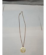 Vintage Gold Tone Necklace/Chain, Christian Jesus &quot;It&#39;s Possible&quot; Pendan... - $9.99