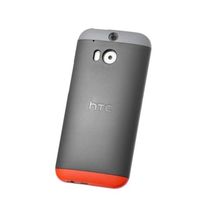 HTC Double Dip Hard Shell Clip-On Case Cover for HTC One (M8) - Red/Ligh... - $21.00