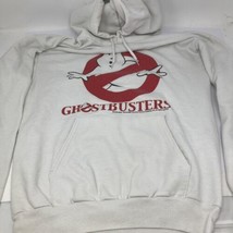 Ghostbusters Hoodie Size Small White Pullover Movie Promo 2006 - £59.64 GBP