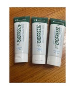 Set of 3 Biofreeze Pain Relief Gel for Arthritis, Back, Muscle Pain 3oz - $38.12 CAD