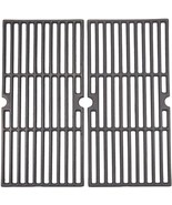 Matte Cast Iron Cooking Grates 2-Pack Replacement for Charbroil Thermos ... - £37.82 GBP