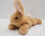 Aurora Schooshie Tan Brown Bunny Plush 8&quot; Stuffed Animal Beanbag Floppy ... - £43.45 GBP