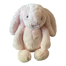 Jellycat Bashful Pink Bunny Rabbit Plush Chime Baby Rattle Stuffed Animal Toy - £9.58 GBP