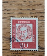 Germany Stamp Bach 20pfg Used 829 - $1.35 CAD