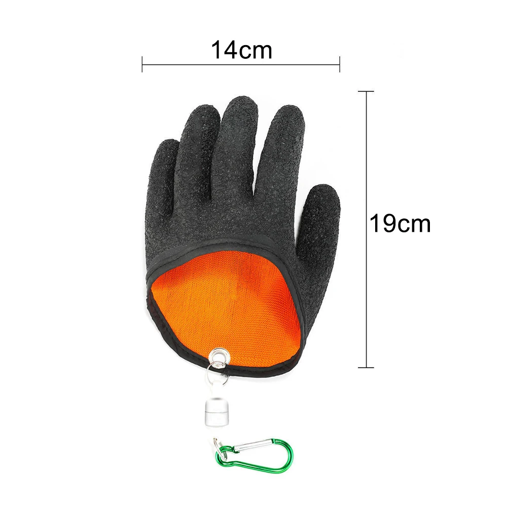 Sporting Fishing Gloves Anti-Slip Protect Hand from Puncture Scrapes  Fisherman  - £23.90 GBP