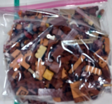 Sorted Lego browns Assorted Bricks - 1 Pound Bags (A115) - £11.85 GBP