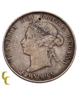1874-H Canada 25 Centimes Pièce de Monnaie (VF) Très Fin État - €65,54 EUR