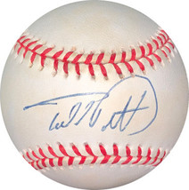 Todd Pratt signed RONL Rawlings Official National League Baseball minor tone spo - £23.88 GBP