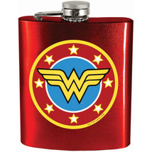Wonder Woman Symbol Red Flask Red - £19.92 GBP