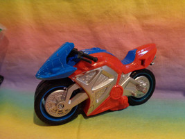 2007 Marvel Spider-Man Motorcycle Red/Blue - Not Working - as is - £3.15 GBP