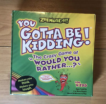 ZOBMONDO! YOU GOTTA BE KIDDING! THE CRAZY GAME OF &quot;WOULD YOU RATHER?&quot; - £17.27 GBP