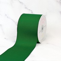 , 3&quot; Inch Solid Grosgrain Ribbon, 25 Yards, Emerald Green, 25 Yd - $37.99