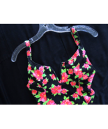 Ladies Swimsuit Size M Brazilian Hi Cut 1 PC Tank Style Suit $90 Value EUC - £21.38 GBP